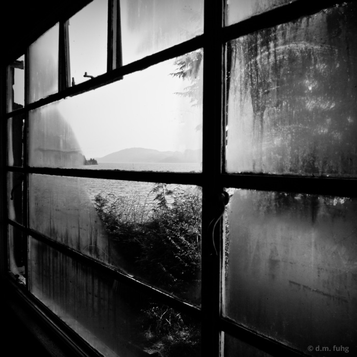 Loch Ness hostel window